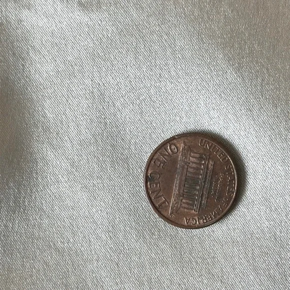 Marina Rinaldi Champagne Silk High Low Trumpet Paneled Midi Skirt Size 22 - Picture 8 of 11